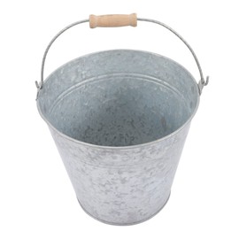 BESPORTBLE Farmhouse Decorative Flower Bucket with Handle Vintage Rustic Planter for Dried Flowers Pot for Home Decor for Room and Office