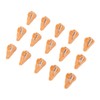 15pcs Nose Shape Pencil Sharpeners for Student Cartoon Plastic Pencil