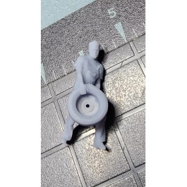 The 64 Farm Toy Store 1/64 3D Printed Guy Holding Tire