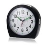 Ravel - Large Art Deco Bedside/Mantel Quartz Alarm Clock with