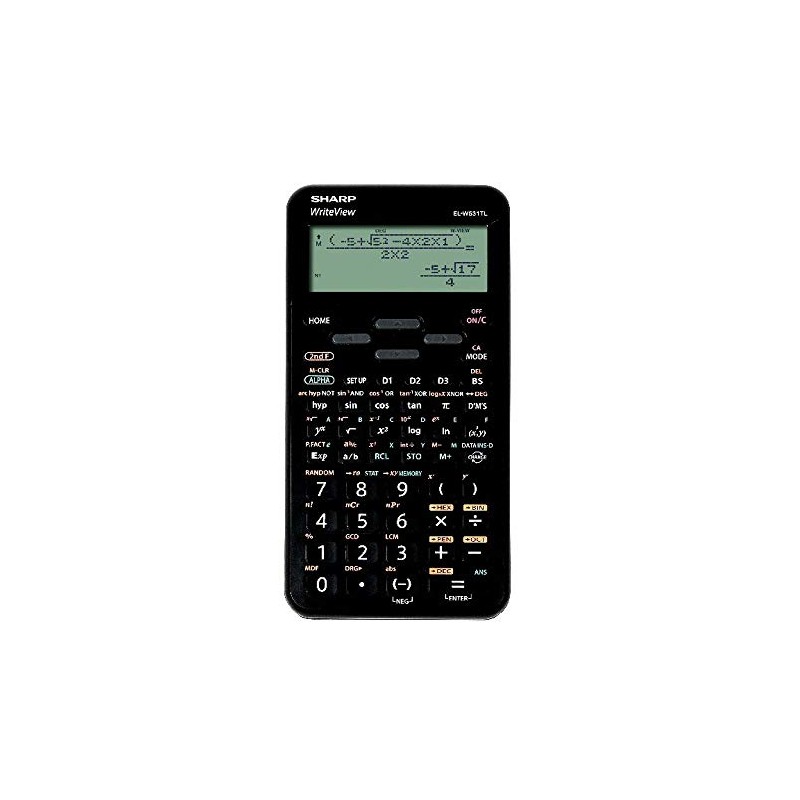 Sharp El-W531TL BK Scientific Calculator, EL-W531TLB-BK