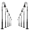 Evemodel LQS69 Pack of 10 Gauge H0 1:87 Garden Lamps,