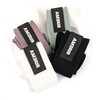 AMERIB 1/1 Rib Socks, Men's, Women's, White, Black, Made in
