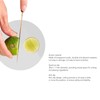 Cutting Board Acrylic Round Cutting Board Non Slip Transparent Chopping