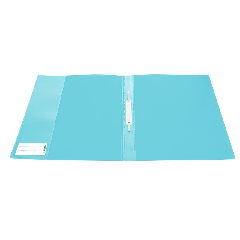 HERMA 19492 File Folder A4 Translucent Light Blue, Pack of