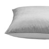 Decor Throw Couch Pillow Covers,Sofa Cushion Silver Grey Pillow Covers,Velvet