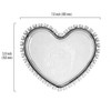 Heart-Shaped Glass Laser Engraved Jewelry Tray for Mother-in-Law Gift for