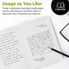 TWONE Travel Journal, 6 Pack Notebook Journal for Travelers Work