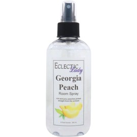 Georgia Peach Room Spray (Double Strength), 16 Ounces, No Artificial Colors, Parabens, or Preservatives - Fragrant Aromatic Room Mist For Home, Room, Office