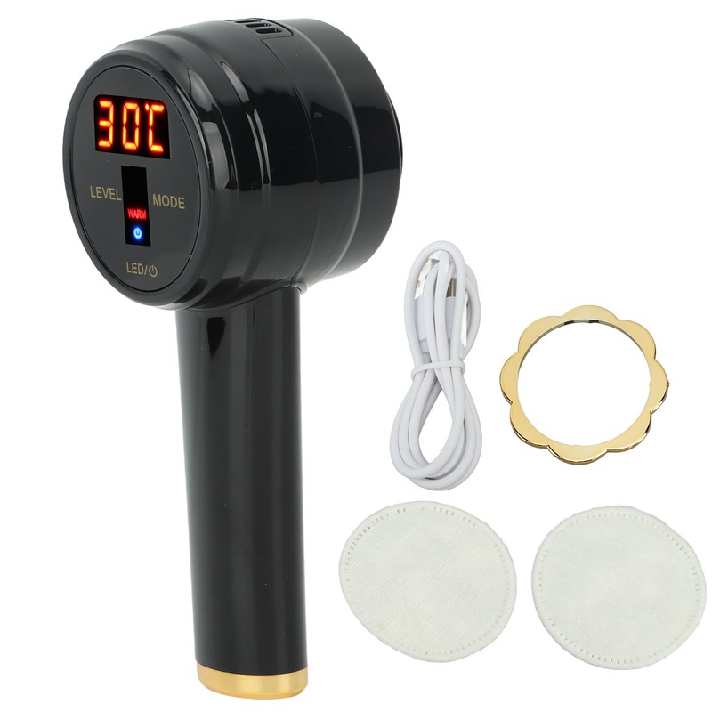 Hot Cold Hammer 3 LED Light Beauty Instrument Vibrating Skin