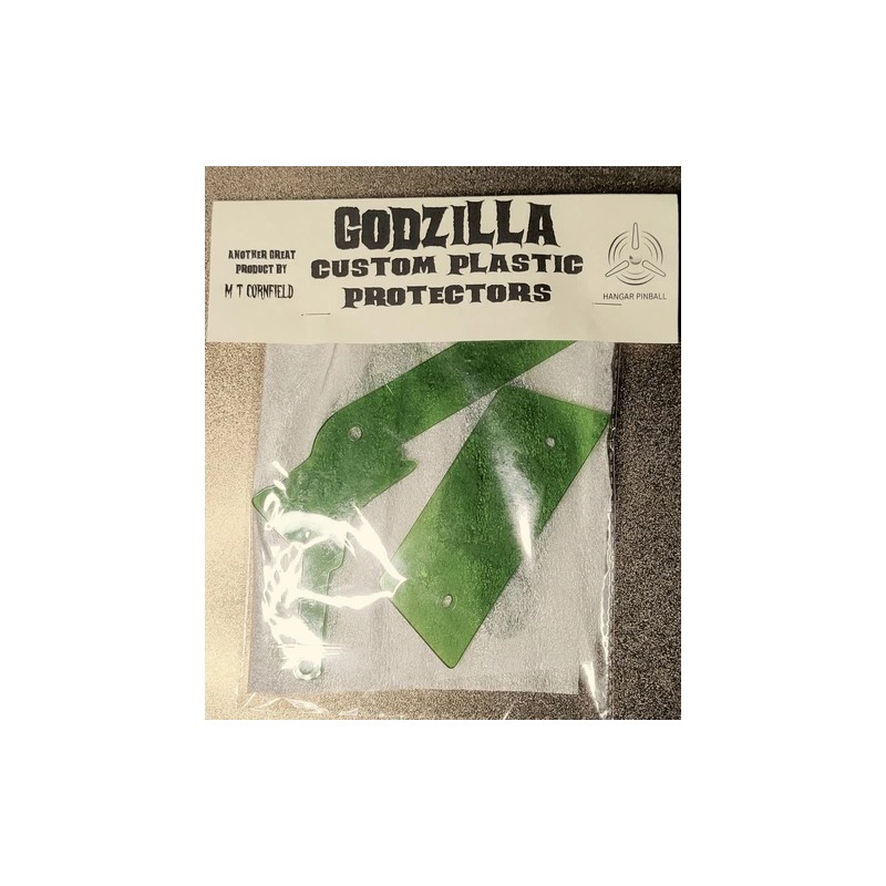 Stern Pinball Custom Godzilla Pinball Plastic Protectors