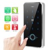 Keyless Entry Door Keypad, Touch Screen Fingerprint Password Card Reader