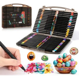 60colores Marcadores Para Pint Acrílica Tinta A Base De Agua                                                                                          