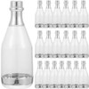 20pcs Bottle Shaped Candy Boxes Clear Bottle Container Party Favor