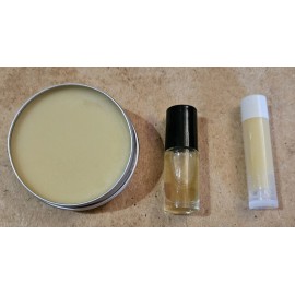 ChapStick All Natural Handmade Skin Care Kit, Hand Cream, Ointment, Chapstick