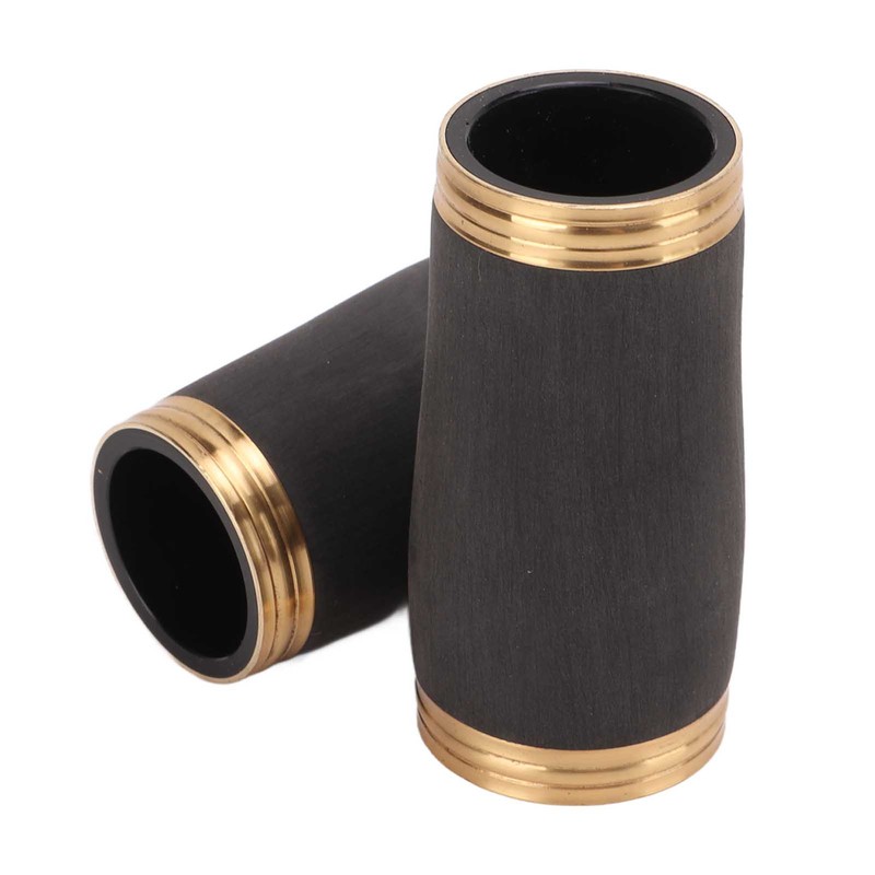 2Pcs Clarinet Engineering Plastics Barrel Black Soprano Clarinet Body Descending