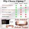 Cigmag Lymphatic Drainage Magnetic Bracelet for Men Ultra Strength Magnet