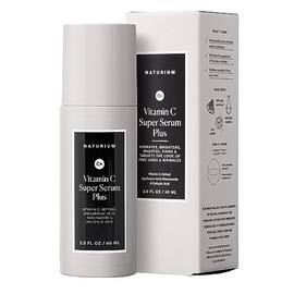 Naturium Sérum Super Vitamina C Plus Jumbo, Cuidado Facial Suavizante, Con Retinol, Ácido Hialurónico, Niacinamida Y Ácido Salicílico, 59 Ml          
