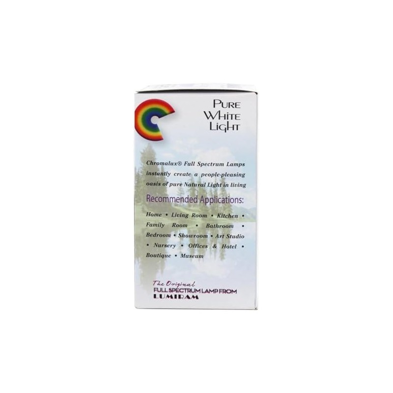 Chromalux H&PC-67531 Light Bulb Frosted Full Spectrum (100 Watt) 1