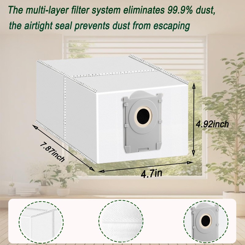 20 Pcs Accessories for Ecovacs Deebot X8 Pro Omni Robot