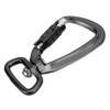 Carabiner Clip Auto Locking Square Bottom 360 Rotational Hook Accessory