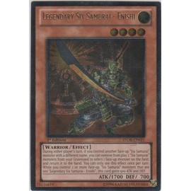 Yu-Gi-Oh! - Legendary Six Samurai - Enishi (STOR-EN021) - Storm of Ragnarok - Unlimited Edition - Ultimate Rare