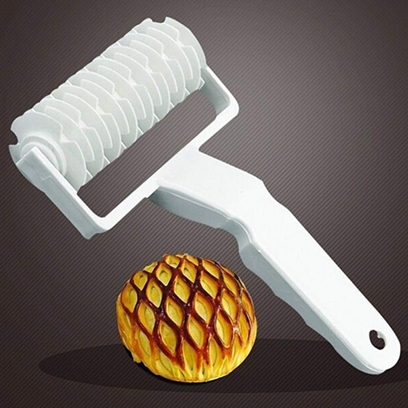 Leikance Bread Roller,Lattice Dough Cutter Pastry Lattice Roller Cutter Kitchen