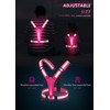 Fokia Kunbio LED Reflective Running Vest Gear,Light Up Vest Runners