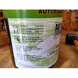 Autobahn WA519F Galaxy Silver GM Basecoat paint 1 gallon