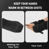 FINGER TEN Winter Golf Gloves Men Mitts Mitten Warm Fleece