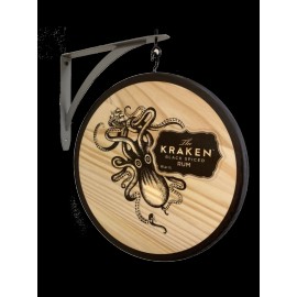 Kraken The Kraken Black Spiced Rum Double Sided Pub Sign
