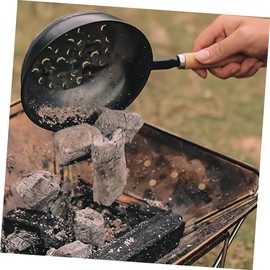Milisten Stove Lighting Charcoal Pot Charcoal Fire Starter Charcoal Burner BBQ Coal Starter Camping Starter Pot Charcoal Chimney Starter Fire Starters for Grill Camping Pan Iron Household