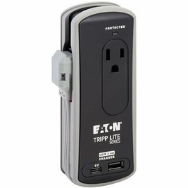 Tripp Lite Eaton Tripp Lite Series Protect It! 2-Outlet Travel-Size Surge Protector - 5-15R