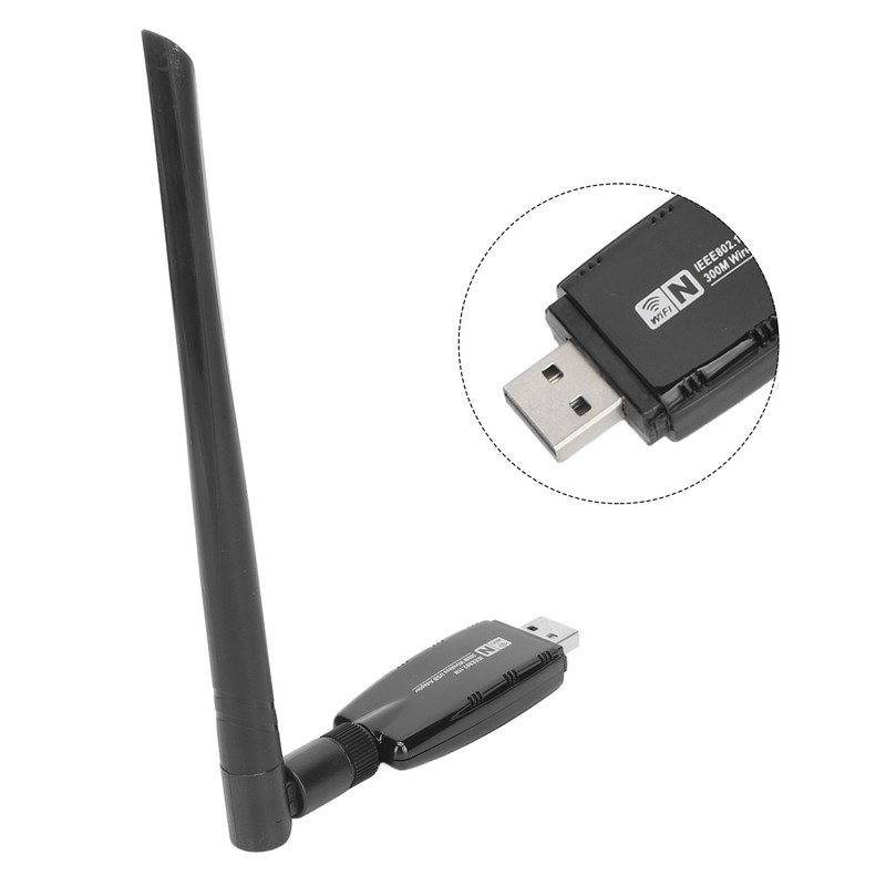 Wireless Network Card 300Mbps High Speed Small Size Portable WiFi