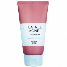 Happy Bath Tea Tree Acne Cleansing Foam 150g 10ea
