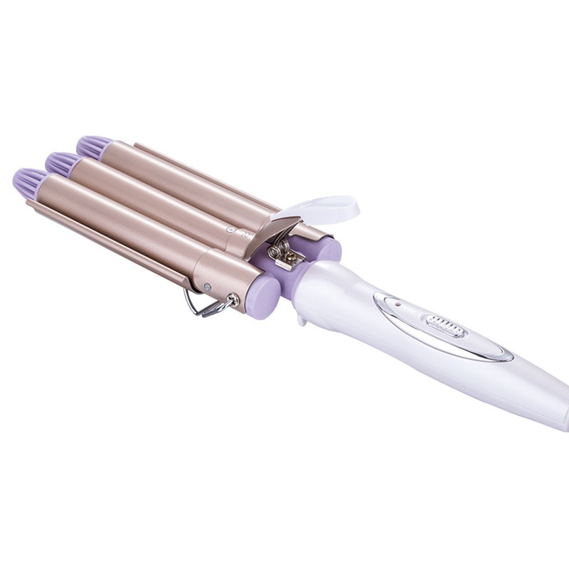 Hair Curling Iron 3-Barrel 22mm Egg Roll Hair Curler Hair