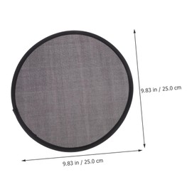 ARTIBETTER 2pcs Folding Fan Foldable Portable Fan Hand Held Fans Retro Fan Classic Foldable Fan Folding Round Fan Foldable Fans for Performance Handle Hand Fan Advertising Fan Plastic, Cloth