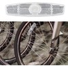Lexziuo 8Pcs Bike Wheel Spoke Reflectors - Waterproof Cycling Safety
