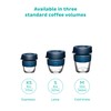 KeepCup Brew, Reusable Coffee Cup - Tempered Glass and Splashproof