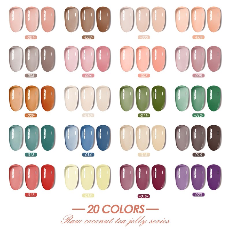 EXWICH Gel Nails, Color Gel, Lotus Pink, Self Nail, Compatible