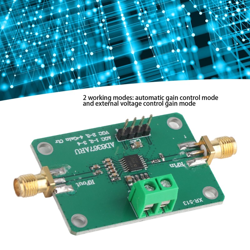 IF Amplifier Automatic Gain Control 0.1 to 500MHz Intermediate Frequency