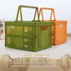 Spesh 2 Pcs Collapsible Storage Crates 24cm*18cm Mini Kid Shopping