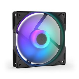 ENDORFY Stratus 120 PWM ARGB PC Case Fan, 120mm ARGB, Optional Automatic Fan Stop, Large RPM Range with PWM Control, High Flow Constraints Performance, EY4A008