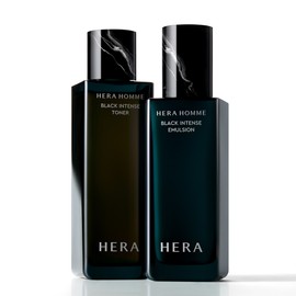 Hera NEW Homme Black Intense 2-piece set (toner 125ml + emulsion 110ml) / 헤라 NEW 옴므 블랙 인텐스 2종 세트 (토너 125ml+에멀젼 110ml)