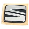 Seat 1SL853630AIDJ Sign Brand Logo Tailgate Logo Emblem, Silver/Black