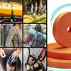 TECEUM 1 Inch Webbing – Orange – 10 Yards –