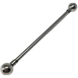 No-piercing Industrial Cartilage Earrings 14G 20mm-40mm Magnetic Fake Earrings Non-piercing Industrial Earrings Grunge-style Mass-produced, Stainless Steel, No Gemstone