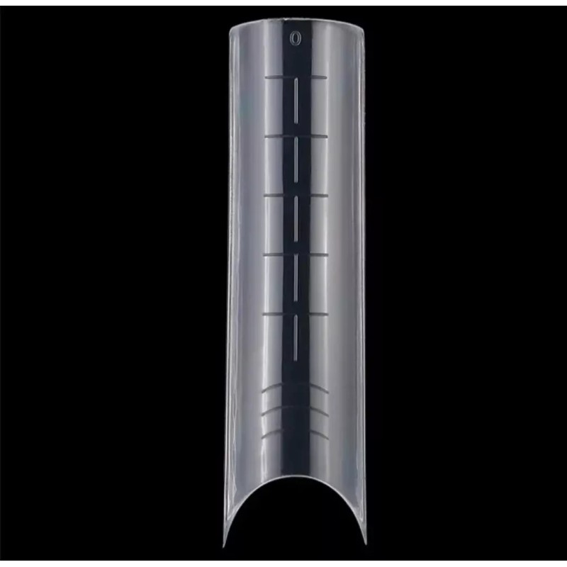 Zeiry nails Tips Dual System Curva C Xxl Polygel Acrígel