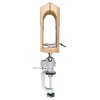 QWORK Leather Sewing Clamp Tool for Belts, Bags, and Purses,