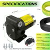 110V Automatic Gasoline Fuel Transfer Pump with Forward and Reverse